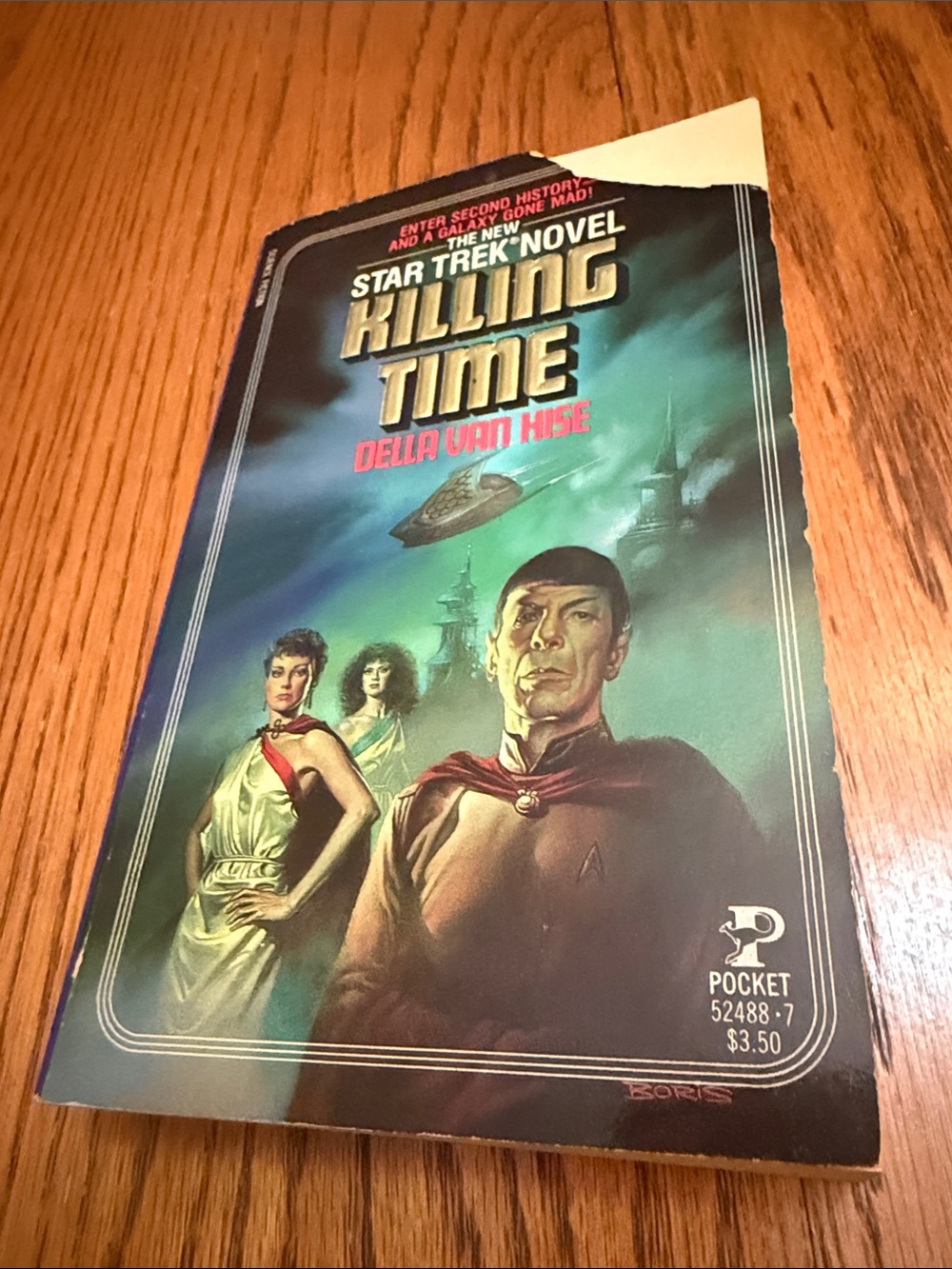 Star Trek: Killing Time by Della Van Hise Paperback novel